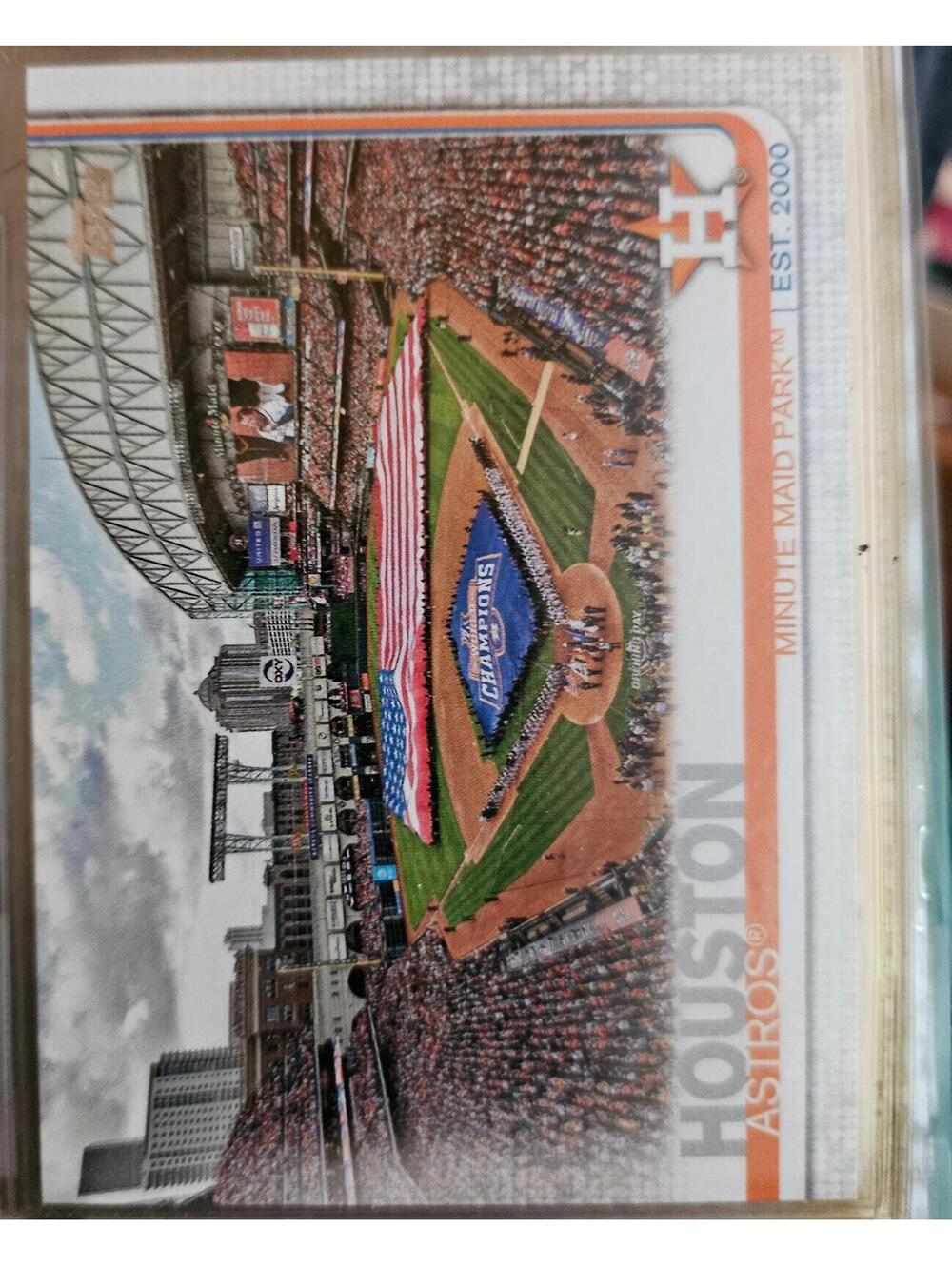 2019 Topps #159 Minute Maid Park Houston Astros